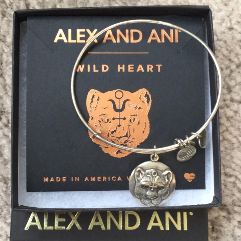 Alex and ani wild hear bracelet